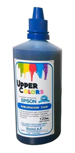 Tinta Sublimaci N Alta Calidad Upper Colors X Ml