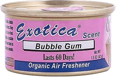 Exotica Scents Mag Esc Bub Air Freshener Bubble Gum Pack Of Pcs