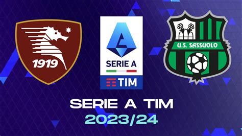 Serie A Salernitana Vs Sassuolo Youtube