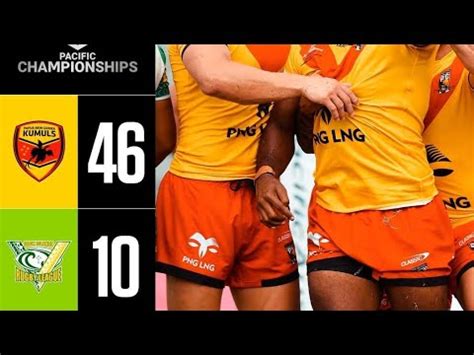 PNG Kumuls VS Cook Islands Pacific Championship 2023 YouTube