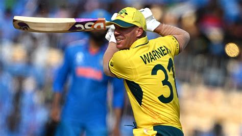 David Warner Shatters Sachin Tendulkars Wc Record In Ind Vs Aus Tie