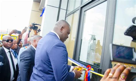 Rdc Ptntic Kibassa Maliba Inaugure Un Nouveau Complexe Commercial De