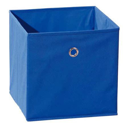 Boîte de Rangement Velours Mix N Modul 31x31cm Bleu