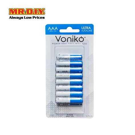 Voniko Premium Grade Aaa Batteries Pcs Mr Diy