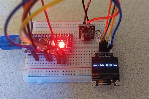 Diy Arduino Heart Rate Monitor Sensor Project With Oled Techsparks