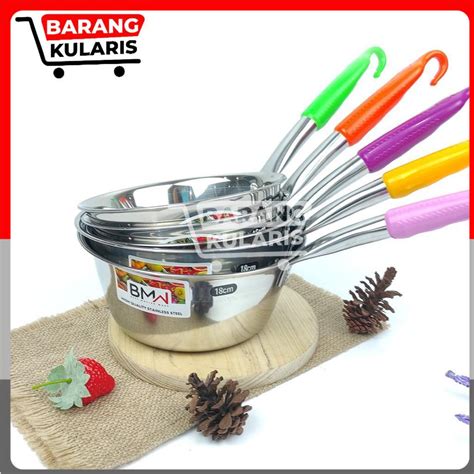 Jual Bkl Panci Susu Masak Mie Stainless Steel Milk Pot Mpasi Sup