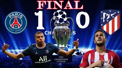 PSG Vs Atletico Madrid Final Match Fc Mobile 24 YouTube