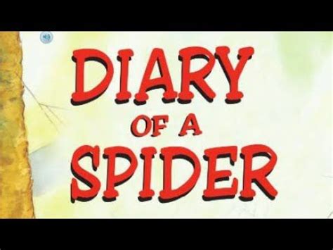 DIARY OF A SPIDER Journeys AR Read Aloud Second Grade Lesson 4 Second