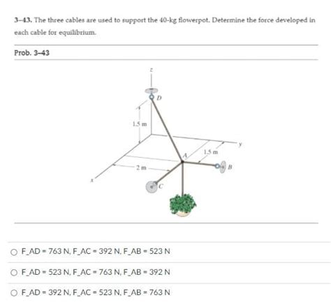 Answered 3 43 The Three Cables Are Used To… Bartleby