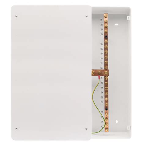 Click Scolmore Equipotential Bonding Busbar Ebb Type 2 Surface