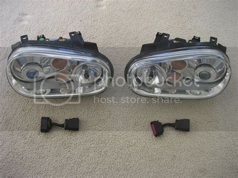 Fs Vw Volkswagen Golf R32 Mk4 Mkiv Xenon Hid Oem Headlights Vw