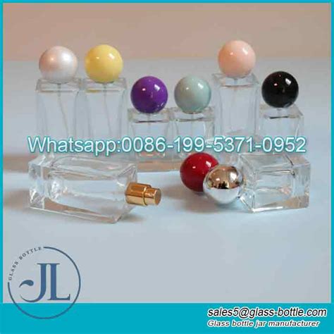 30ml Clear Glass Rectangular Perfume Bottle Manufacturer