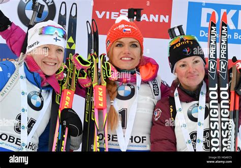 Oberhof Deutschland Januar Tschechischer Biathlet Gabriela