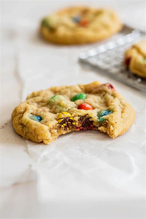 Mini M&M Cookies - Baking With Butter