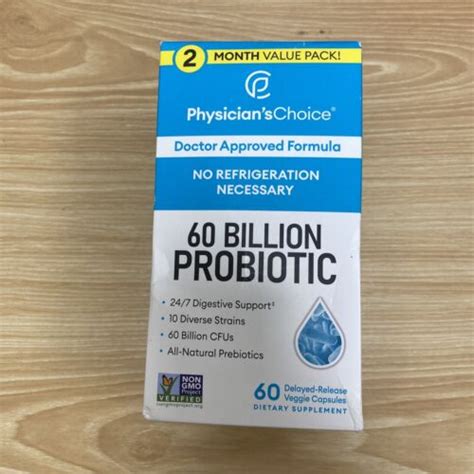 Physicians Choice 60 Billion Probiotic 60ct Sealed Exp 06 2025