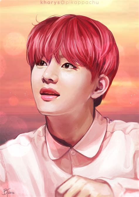 Пин на доске Bts V Fanart Fan Art