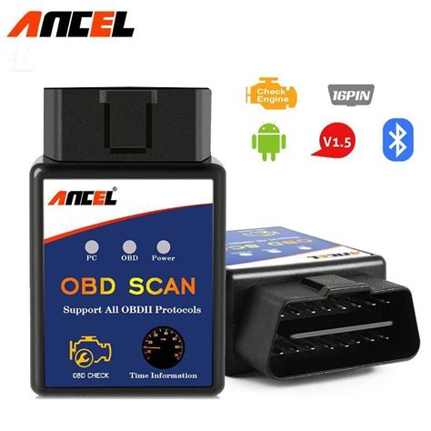 Motors Elm V Bluetooth Obd Obdii Car Diagnostic Scanner Code