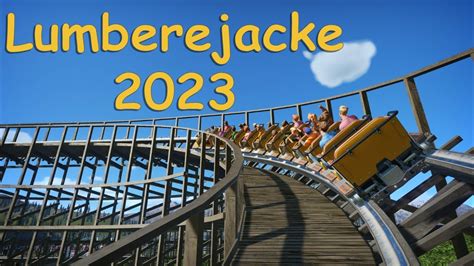 The Lumberejacke 2023 GCI Wooden Coaster POV Planet Coaster YouTube