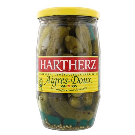 Cornichons Pasteurisés Aigres doux Sauces Condiments Plateau