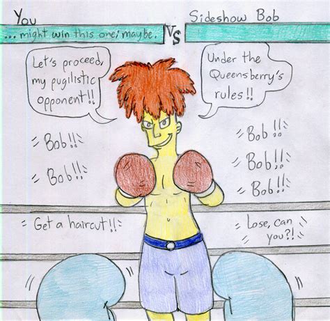 Boxing You Vs Sideshow Bob By Jose Ramiro On Deviantart