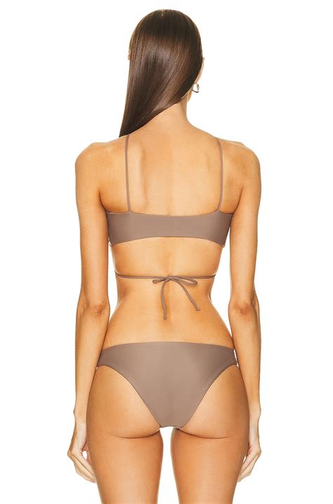 Jade Swim Livi Bikini Top In Nude Fwrd