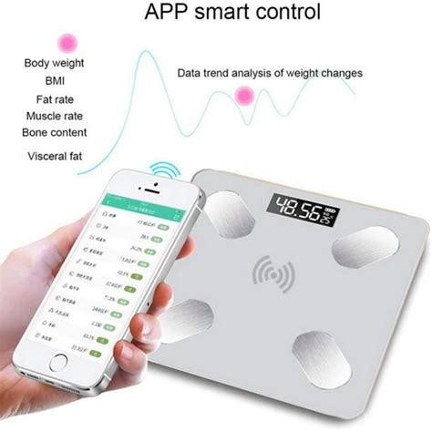 Balance La Graisse Corporelle Smart Scale Imc Led Balance Num Rique