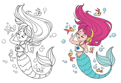 The Little Mermaid Pictures To Color - Infoupdate.org