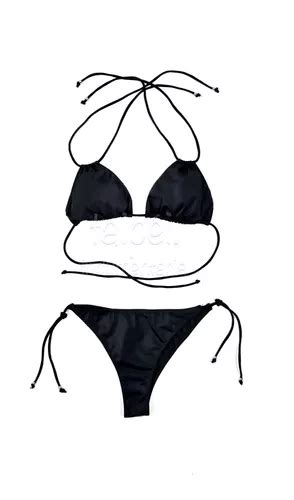 Malla Bikini Mujer Triángulo Vedetina 2232n Envío gratis