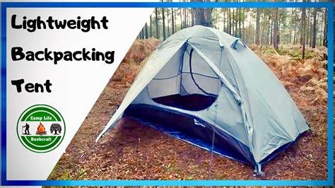 One Man Budget Backpacking Tent with 3 set up options | Bessport ...