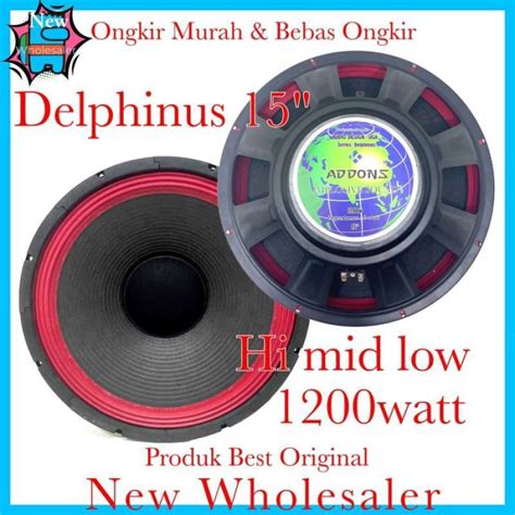 Promo Speaker Componen Addons Inch Delphinus Original W Garansi