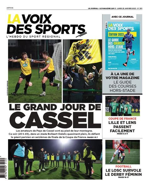 La Voix Des Sports N Du Janvier T L Charger Sur Ipad