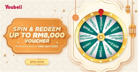 Spin Redeem Up To RM8 000 Vouchers Youbeli