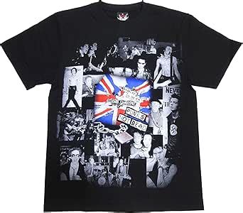 Amazon HOT ROCK セックスピストルズ SEX PISTOLS バンドTシャツ Tシャツカットソー 通販