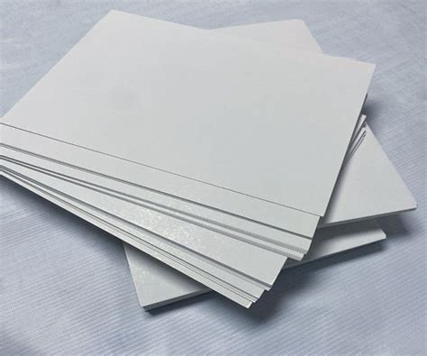 CIS Ivory Cardboard White One Side Coated FBB Cardboard Wood Pulp Material