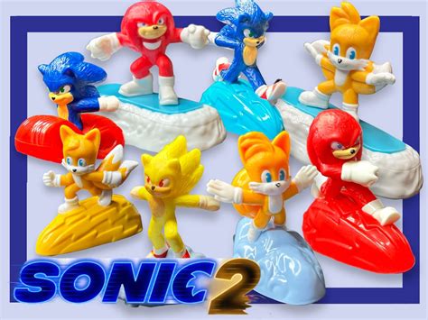 Mcdonalds Sonic The Hedgehog 2 2022 Happy Meal Toy Sega Action Figure