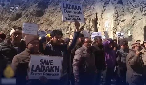 Ladakh Statehood Demand Sparks Protests Political Turmoil