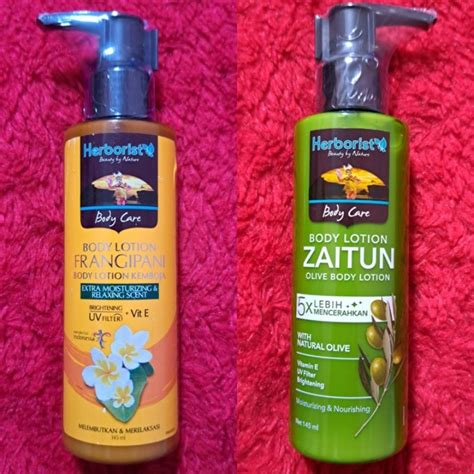 Jual Herborist Body Lotion Zaitun Frangipani Ml Shopee Indonesia