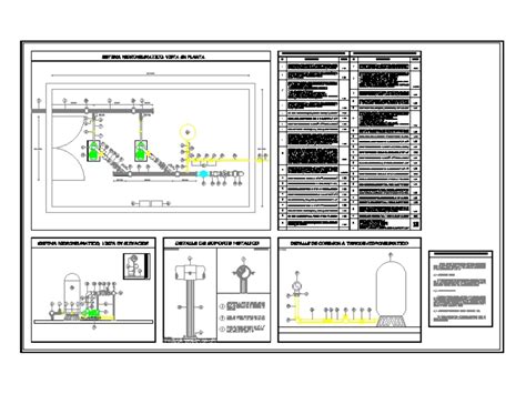 Sistema hidroneumático en AutoCAD Descargar CAD 3 54 MB Bibliocad