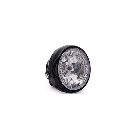 Faro Anteriore 6 Modern Alogeno Con Frecce Led Nero