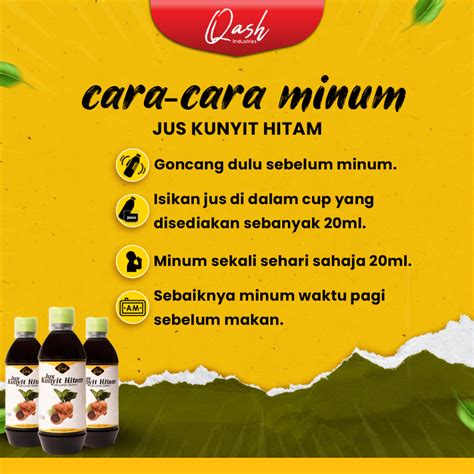 Buasir Kecut Jus Kunyit Hitam Gabungan Herba Utama Yang Dapat