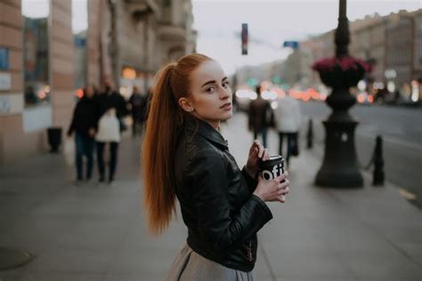 Wallpaper Model Blonde Looking At Viewer Leaves Branch Bokeh