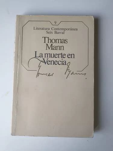 La Muerte En Venecia Thomas Mann