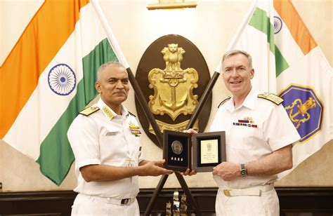 Spokespersonnavy On Twitter Adm R Hari Kumar Cns Interacted With Adm