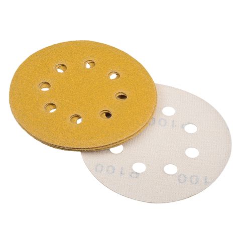 Inch Sanding Discs Grits Holes Hook And Loop Wet Dry Sandpaper