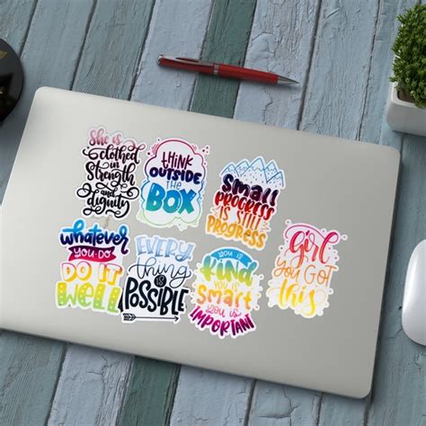 Inspirational Laptop Stickers - Etsy