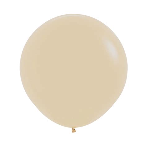 Set 10 Baloane Latex 48 Cm Sempertex White Sand Party Balloons