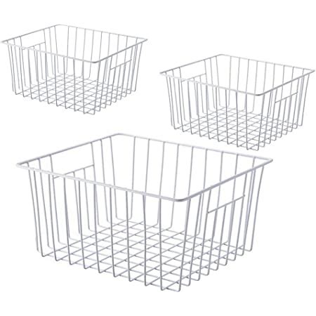 Amazon Sanno Freezer Baskets Pantry Storage Baskets Bins