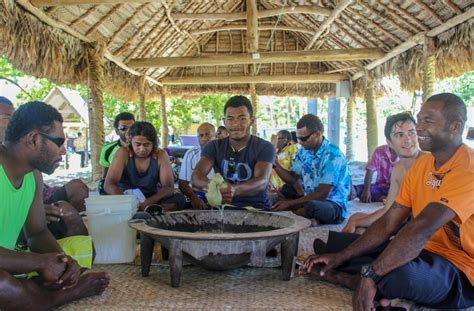 Fiji Kava Ceremony on Beautiful Dravuni Island - True Wind Healing Travel