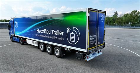 ZF auf der NUFAM 2023: Elektrifizierter Trailer von ZF - ZF