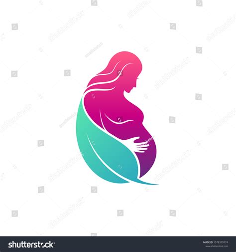 Pregnant Icon Vector